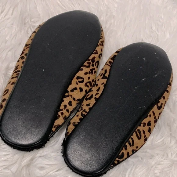 Derek Lam Brown Leopard Print Loafers - Picture 9 of 10